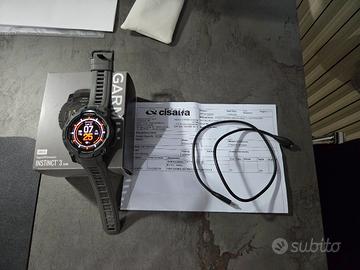 orologio sportwatch garmin instict 3 amoled 50 mm