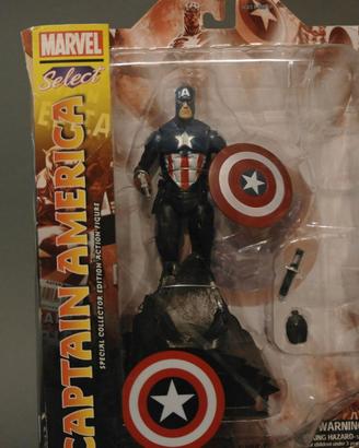 MARVEL action figure Captain America Diamond Sel.