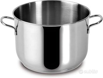 Lagostina Every Pentola Ø 24 cm in Acciaio Inox 18