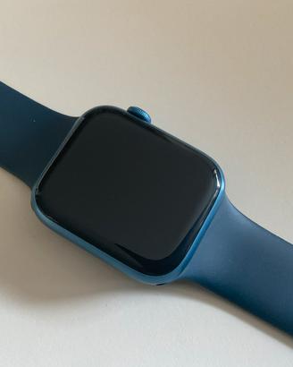 Apple Vatch 7 blue Gps 45mm