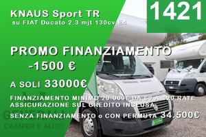 CAMPER KNAUS DUCATO MANSARDATO 6 POSTI SEMIDINETTE