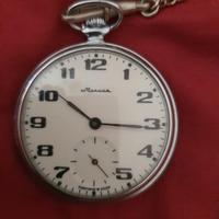 Orologio da tasca meccanico made in urss molnya