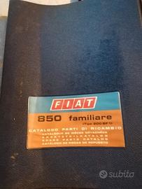 Manuale tecnico officina FIAT 850 Familiare