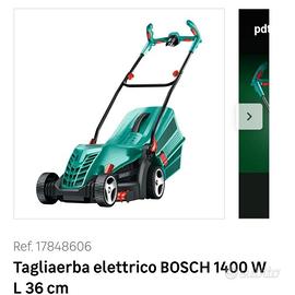 Tagliaerba elettrico Bosch
