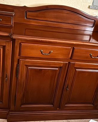 Credenza 4 ante c/alzata mod. Mozart