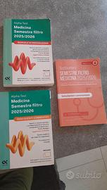 Manuale e quesiti per semestre filtro medicina