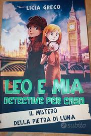 Libro per bambini Leo e Mia detective