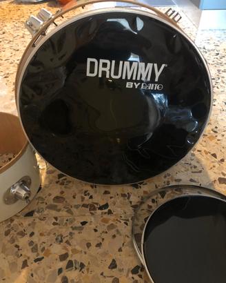 Batteria acustica anni ’90 Drummy by Daito 
