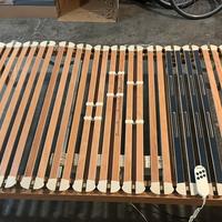 Letto a doghe elettrico Dorelan con materasso