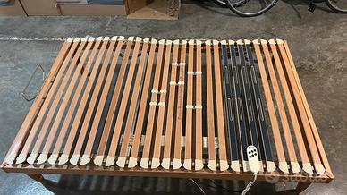 Letto a doghe elettrico Dorelan con materasso