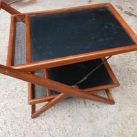 tavolino pieghevole in legno 