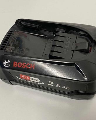 Batteria Bosch 18V 2.5 Ah Litio Originale