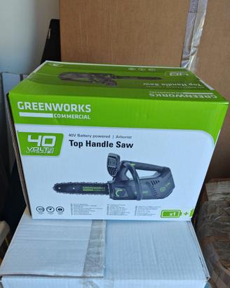 Motosega 40V Greenworks NUOVA