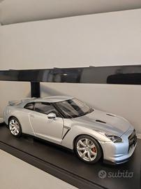 Autoart Millennium Nissan Gt R Argento 1:18 Rarità