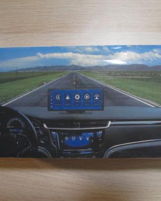 Schermo car multimedia player + hd crash camera