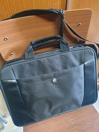 BORSA x  PC Originale HP Tessuto/Pelle PERFETTA !