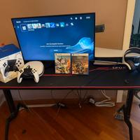Ps5+monitor msi e scrivania gaming