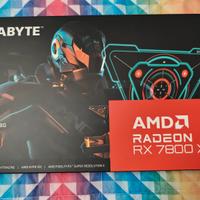 Gigabyte 7800xt scheda video