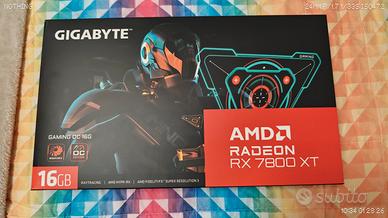 Gigabyte 7800xt scheda video