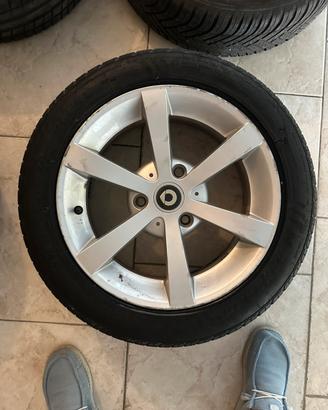 Cerchi e gomme smart 451 2008