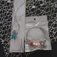 Set collana e bracciale Stich 