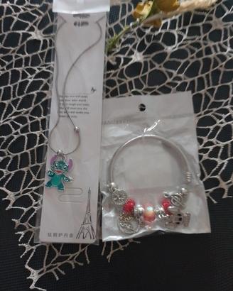 Set collana e bracciale Stich 