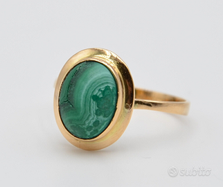 Anello Malachite 1973