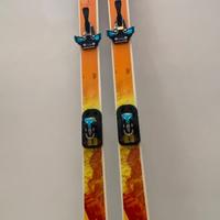 Sci alpinismo con attacco ski trab e piastra