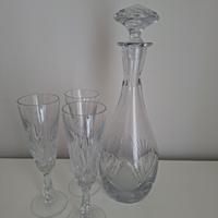 Vintage Cristal Decanter 