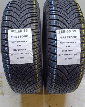 2 GOMME 185 65 15 FIRESTONE INV RIF4083