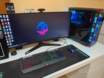 Postazione da  Gaming completa(scatole originali)