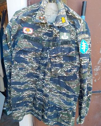Tiger Stripe vietnam originale. No elmetto 