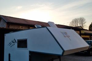 Cellula scarrabile artigianale per pick up