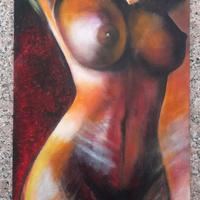 Dipinto ad olio su legno