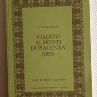 Libro " Viaggio ai monti di Piacenza " 