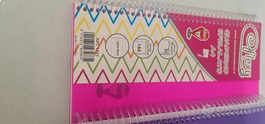 cancelleria  università scuola  blocchi  A4