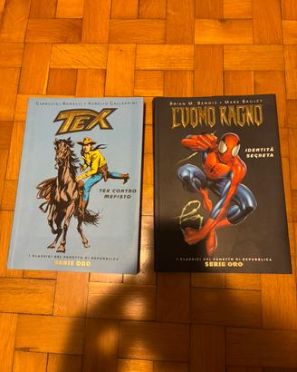 Fumetti tex uomo ragno diabolik paperino