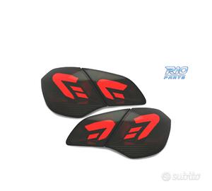 FANALI PER OPEL ASTRA J 09-15 FULL LED NERO AFFUMI