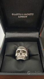 Courts & Kackett skull anello 925