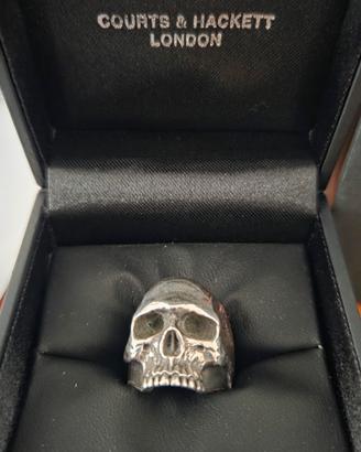 Courts & Kackett skull anello 925