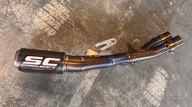 Terminale CR-T decat in titanio SC Project R1