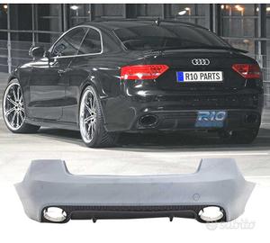 PARAURTI POSTERIORE AUDI A5 8T COUPE 07-15 LOOK RS