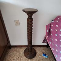 Colonna in legno vintage 