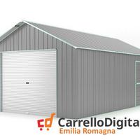 Baracca cantiere 438x724 saracinesca grigio chiaro
