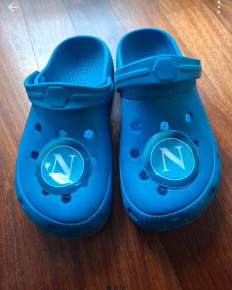 crocs bambino SSC Napoli