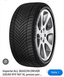 pneumatici imperial 4 stagioni 235 40 r 19 96y