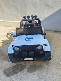auto elettrica fuoristrada jeep bambini