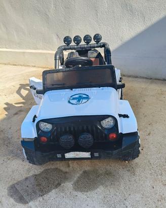 auto elettrica fuoristrada jeep bambini