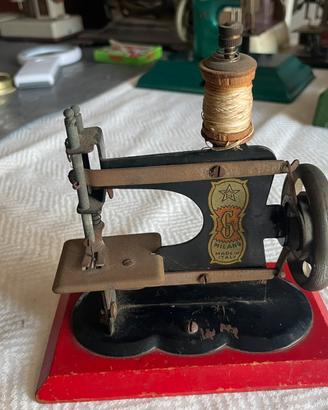 Antica Macchina Cucire Giocattolo Milano Anni '50