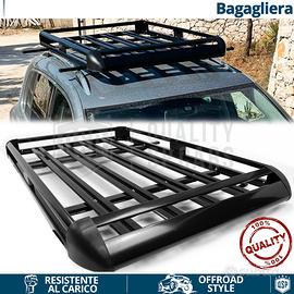 Bagagliera PORTAPACCHI per SEAT Alluminio in Nero